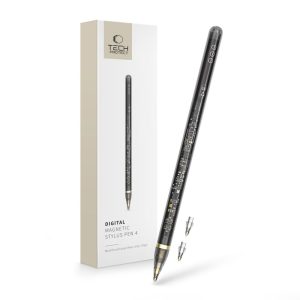 TECH-PROTECT DIGITAL MAGNETIC STYLUS PEN 4 IPAD CLEAR/BLACK